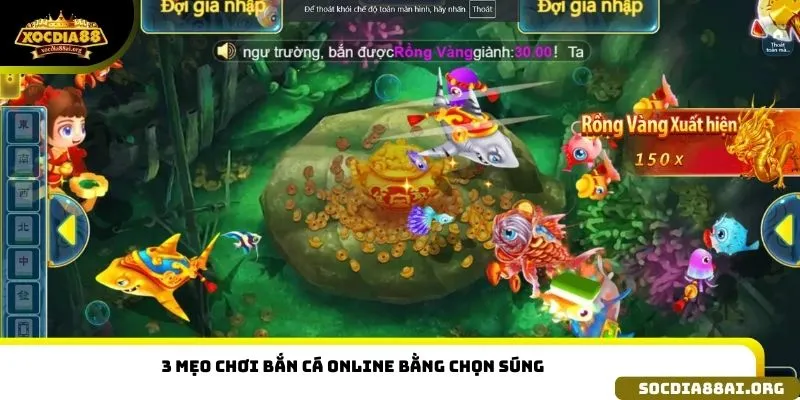 3 mẹo chơi bắn cá online bằng chọn súng