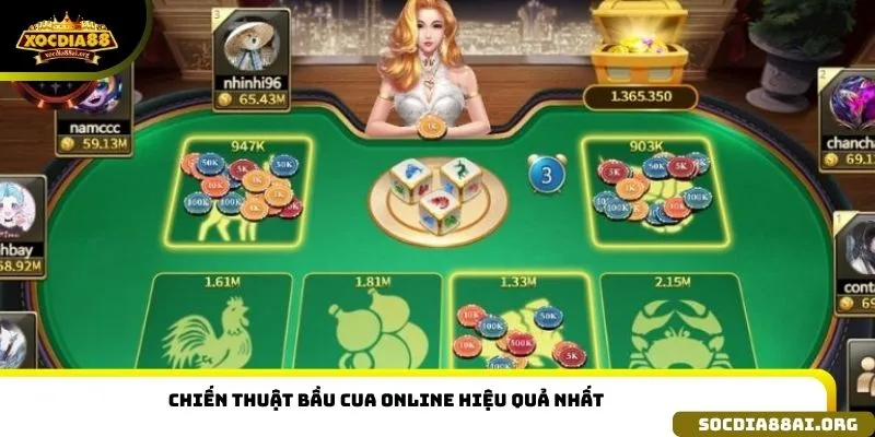 Chiến thuật Bầu cua online hiệu quả nhất