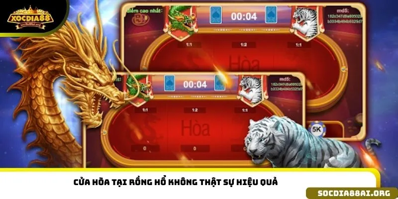 Cửa Hòa tại Rồng Hổ không thật sự hiệu quả