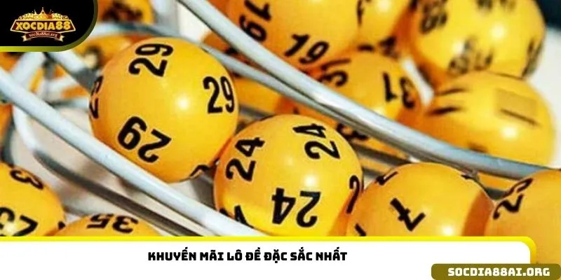 Khuyến mãi lô đề đặc sắc nhất