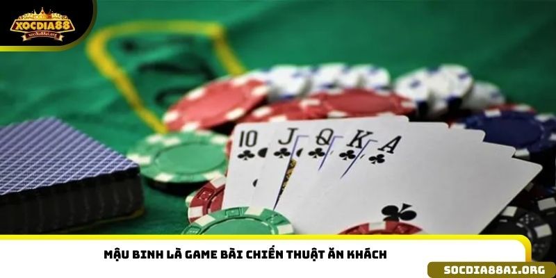 Mậu binh là game bài chiến thuật ăn khách
